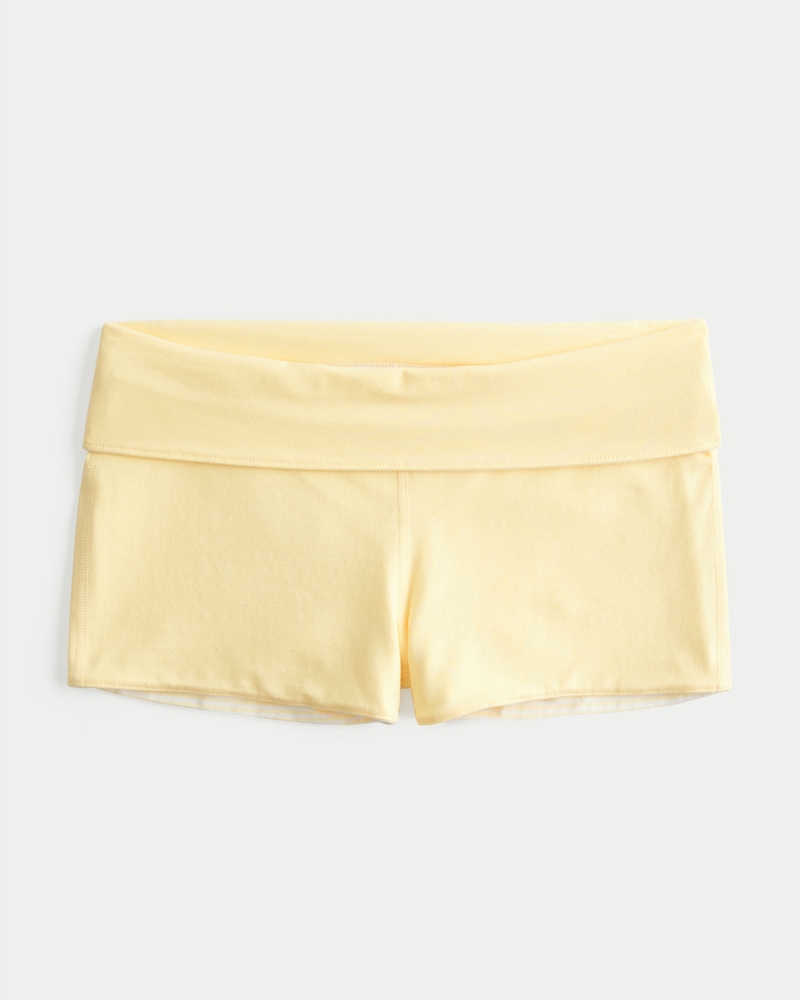 Reversible Knit Shortie Shorts