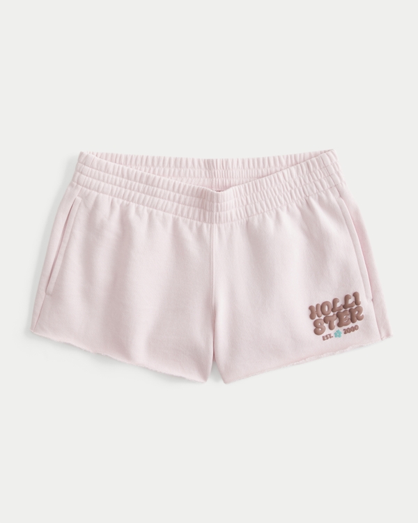 Women's Logo Graphic Fleece Mini Shorts | Women's Clearance