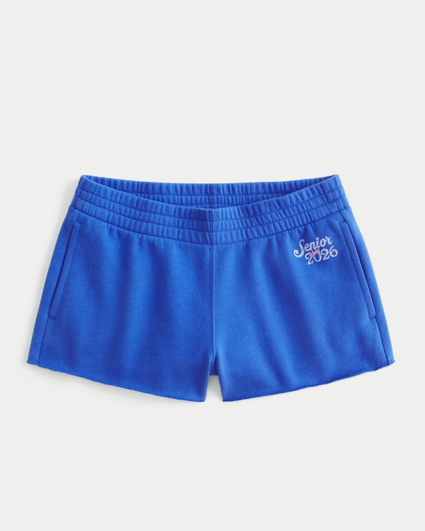 2026年 CLUBHAUS Center Press Easy Shorts Women's Class of 2026 Graphic Fleece Mini Shorts | Women's