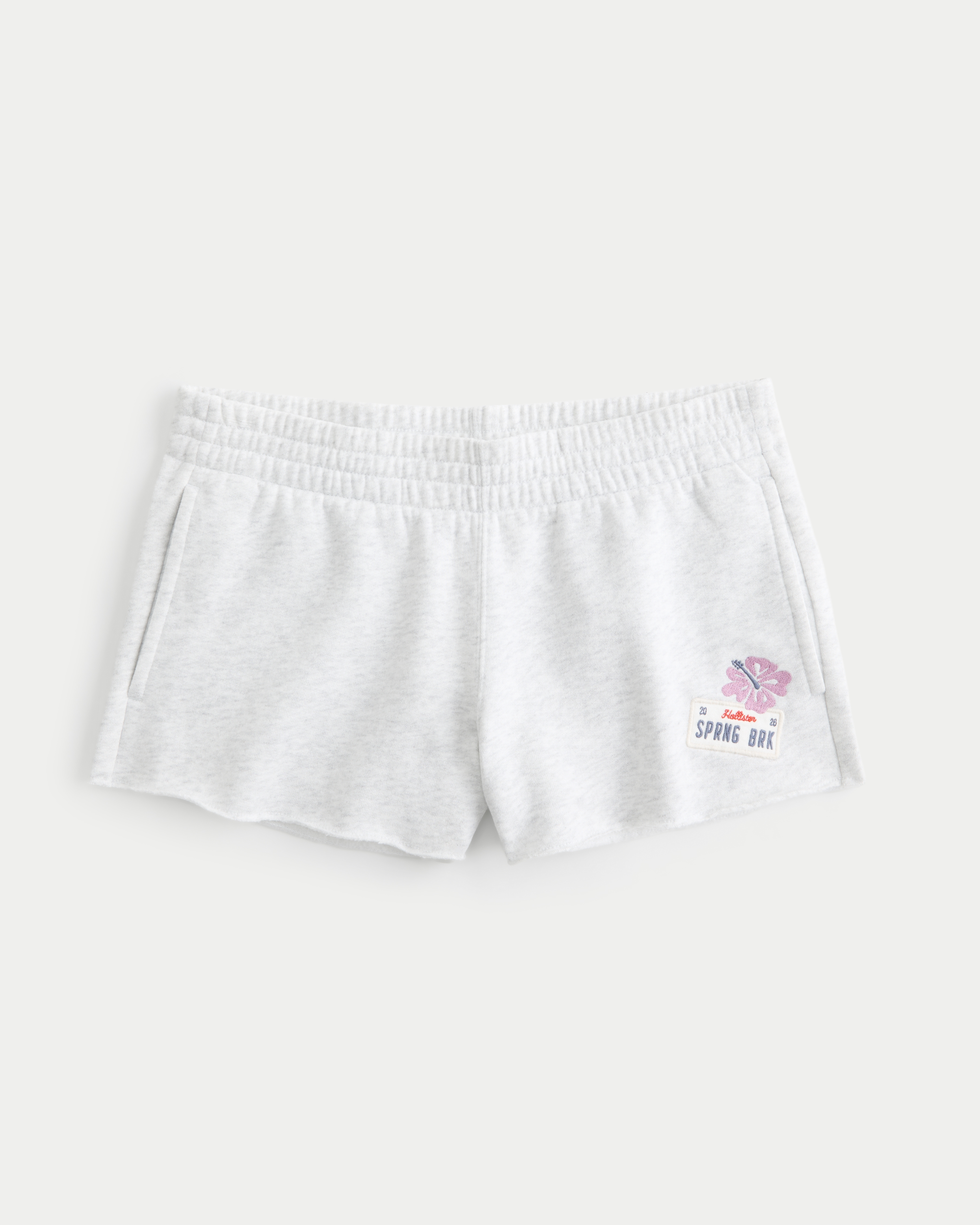 Senior Spring Break Graphic Fleece Mini Shorts