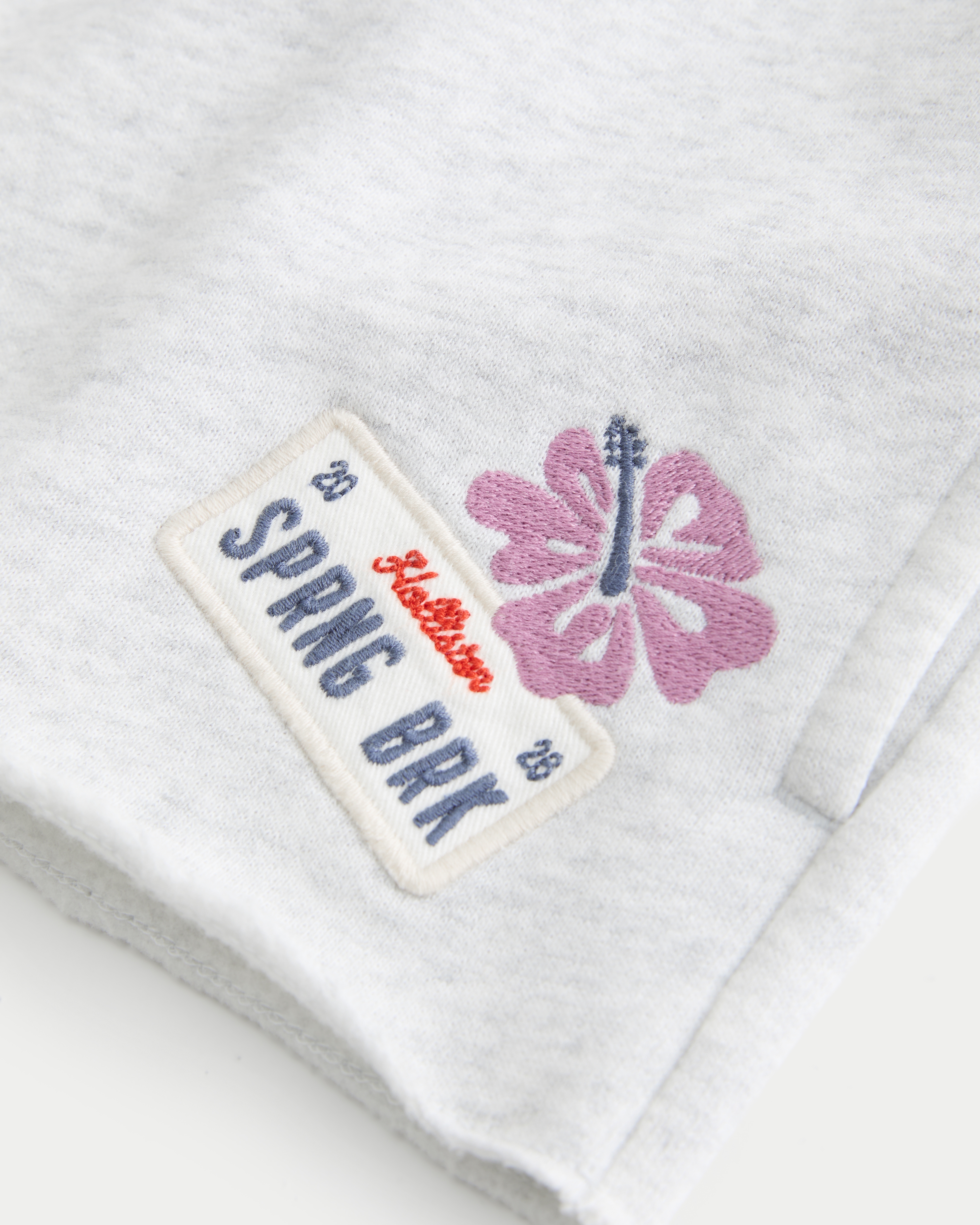 Senior Spring Break Graphic Fleece Mini Shorts