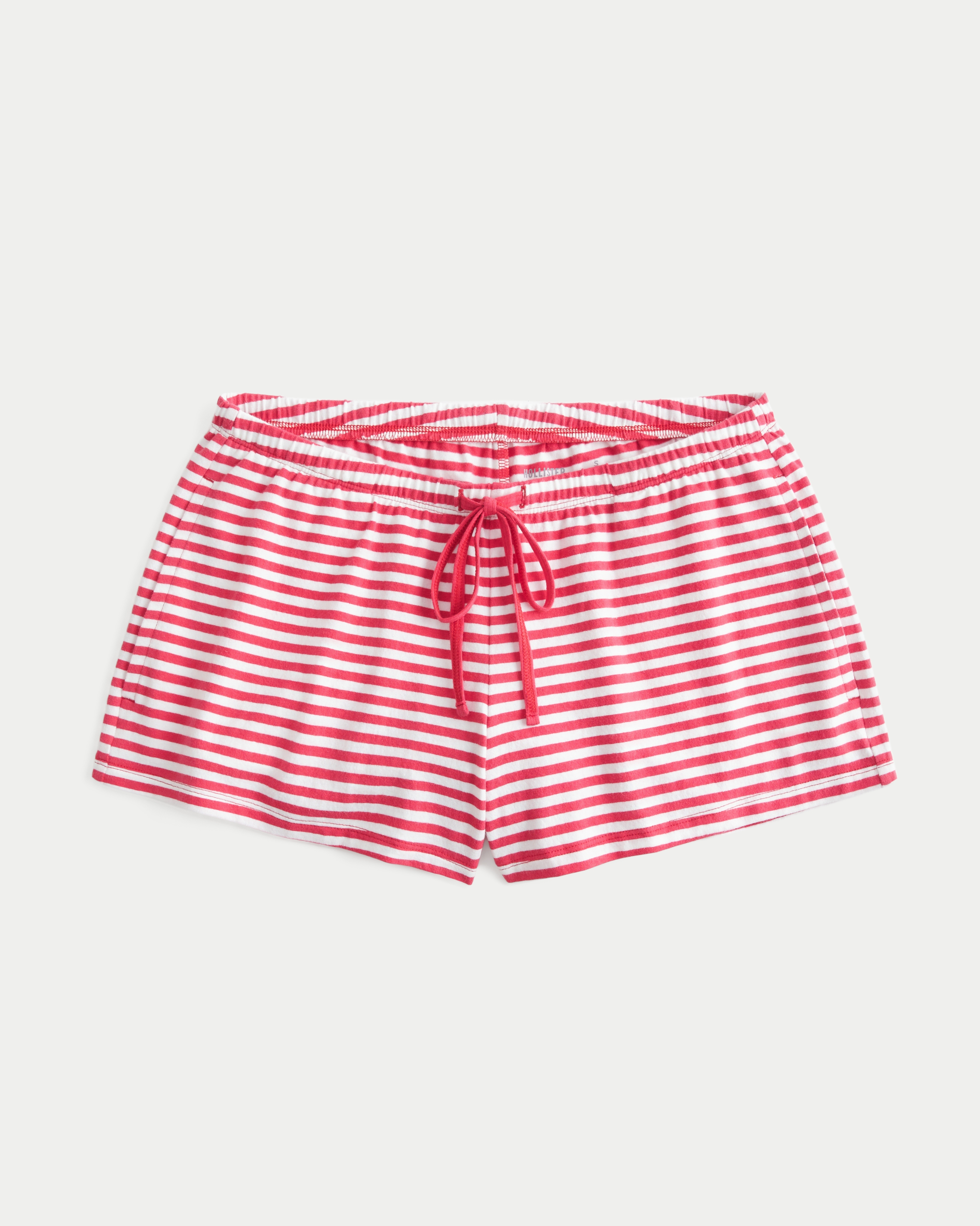Pull-On Knit Striped Shorts