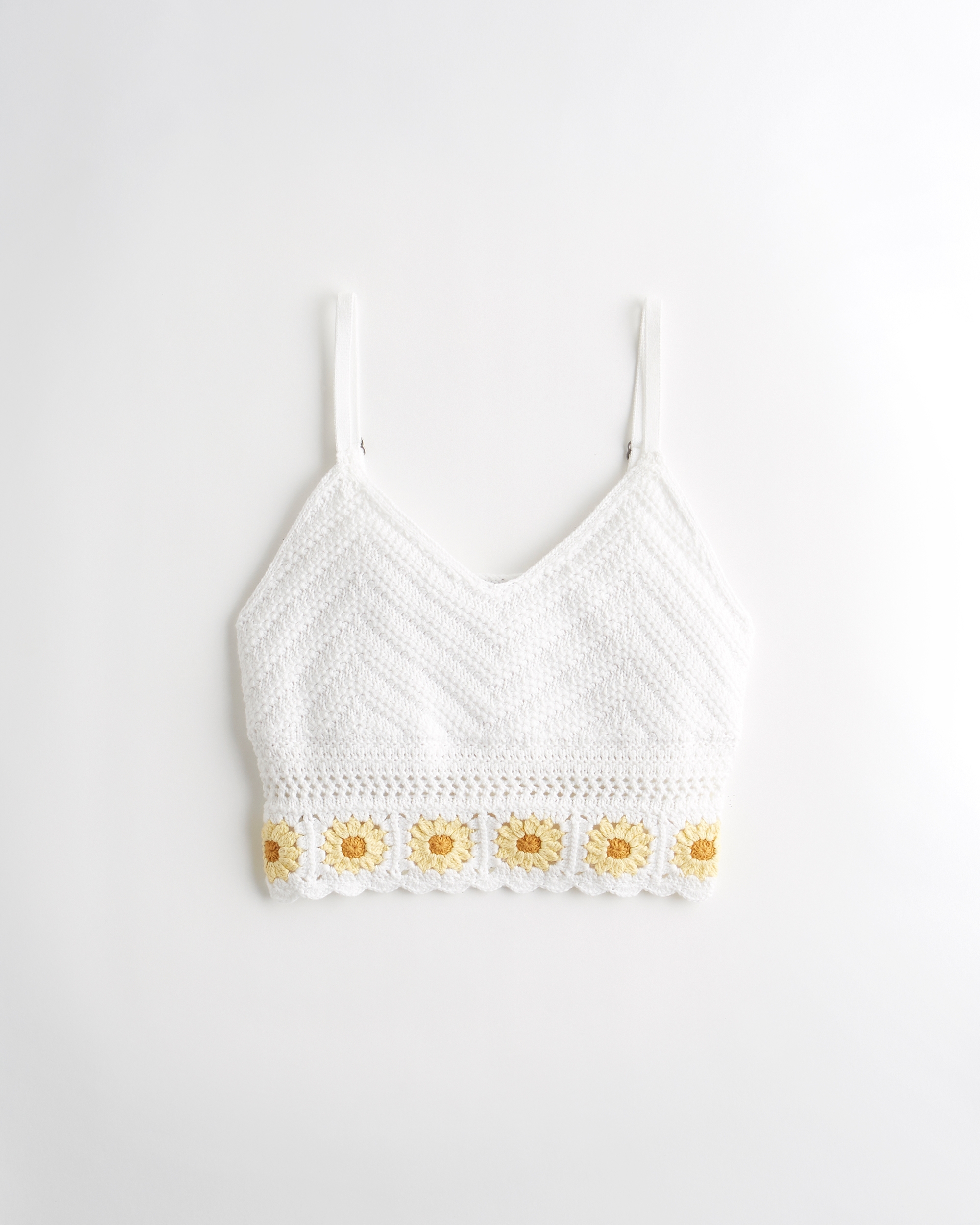 hollister crochet top