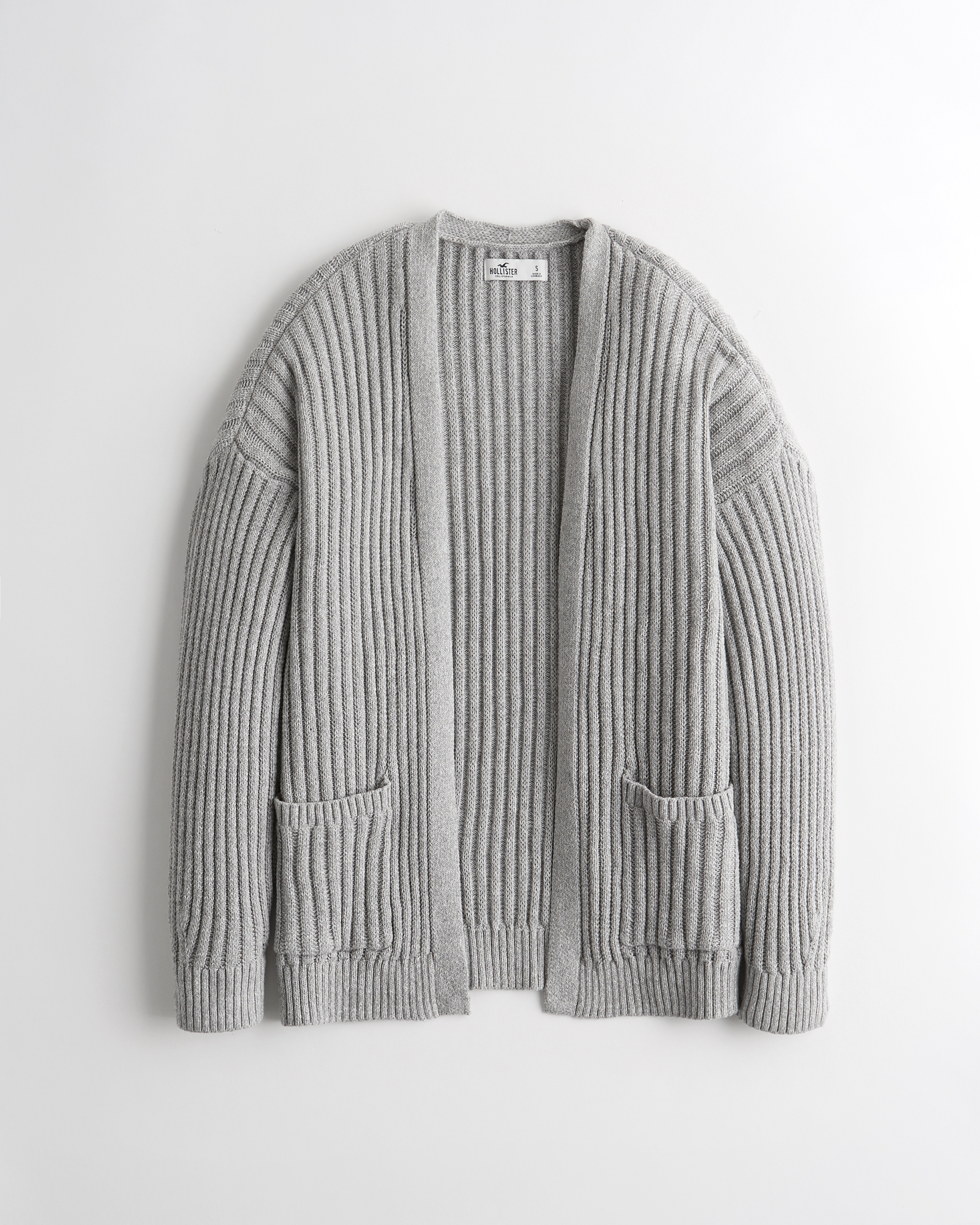 hollister gray sweater