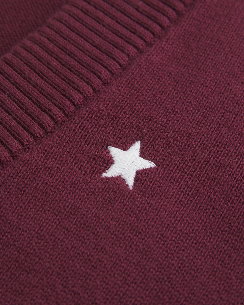 Longline Star Graphic Cardigan