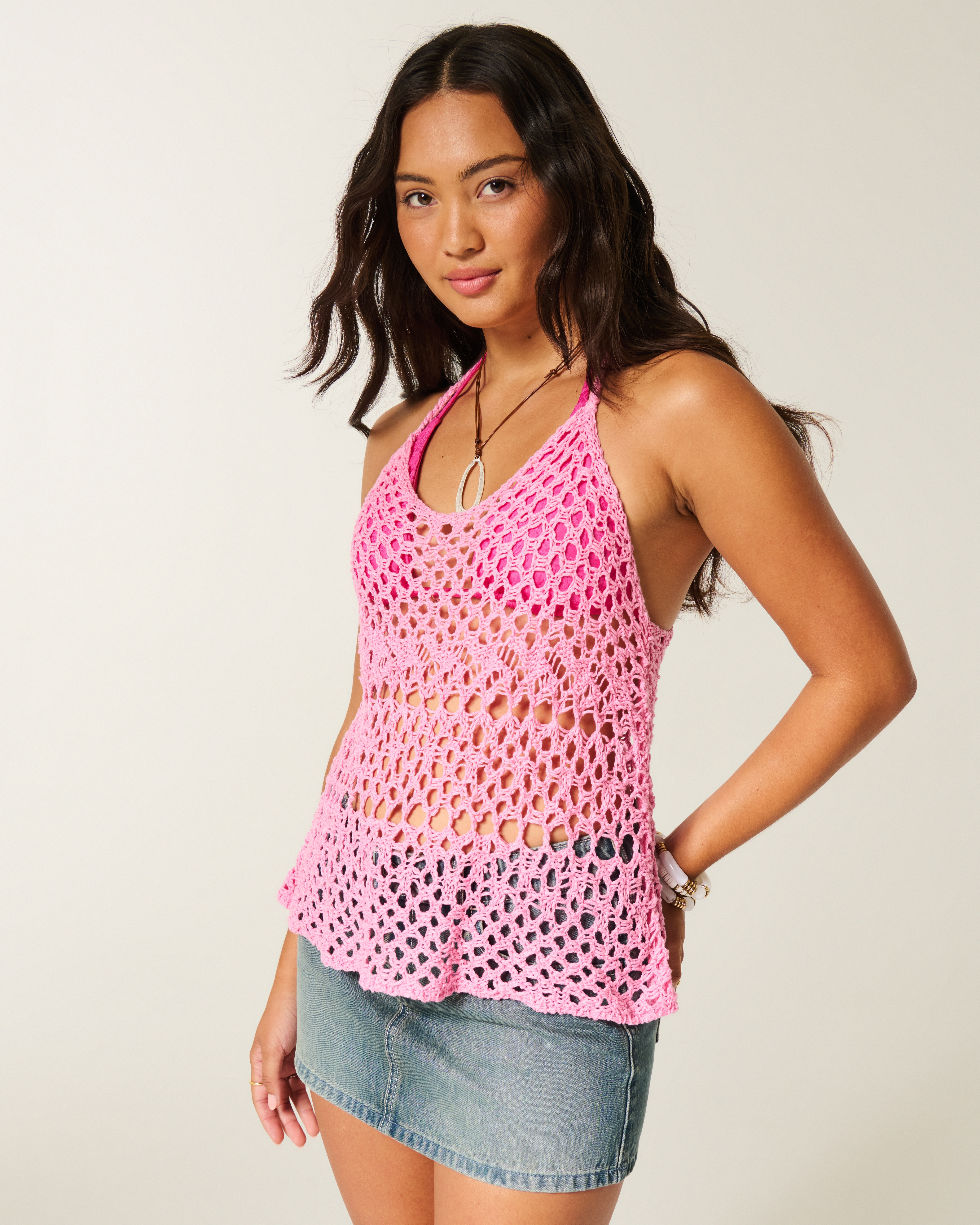 Crochet-Style Racerback Tank