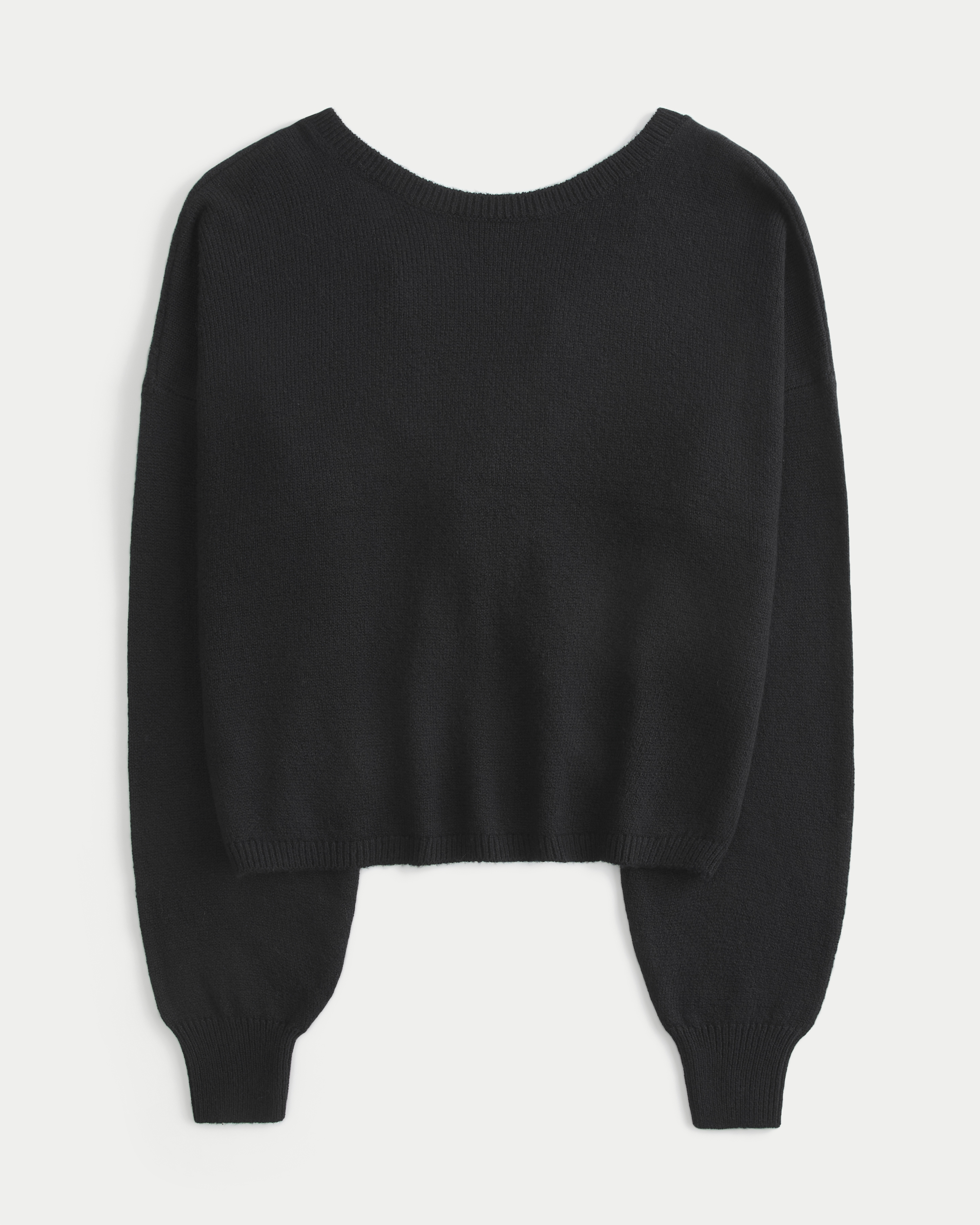 Easy Twist Back Sweater