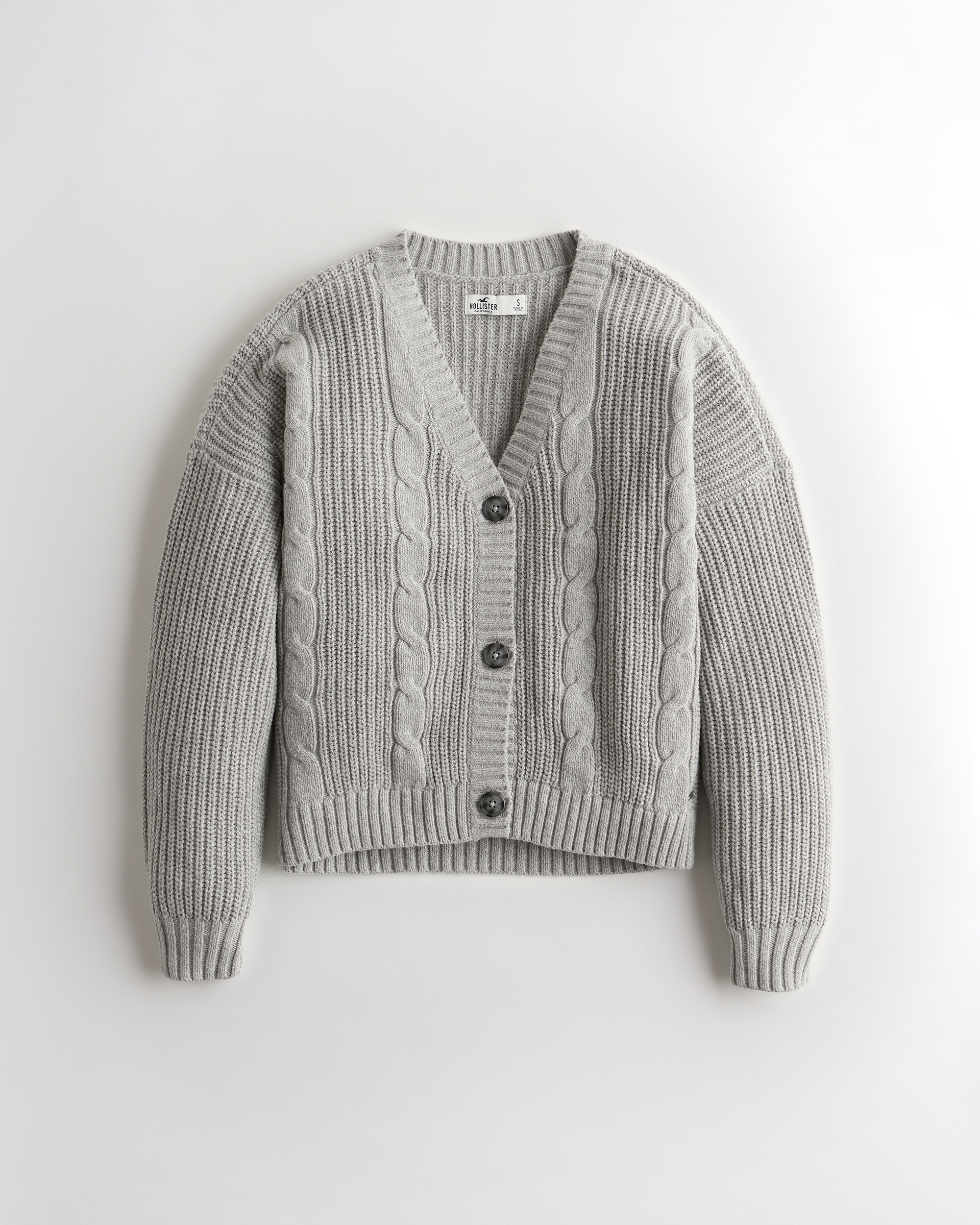 hollister gray sweater