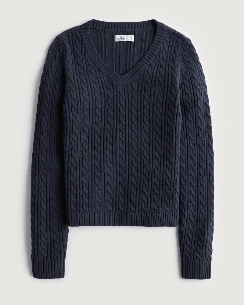 Hollister v sale neck sweater