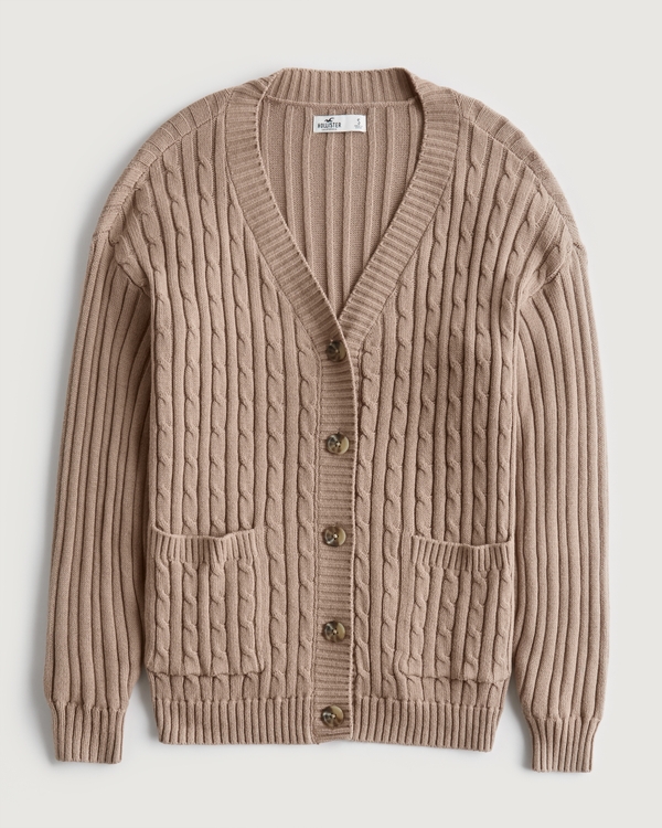 Brown M Pimkie cardigan WOMEN FASHION Jumpers & Sweatshirts Fur discount 57% 