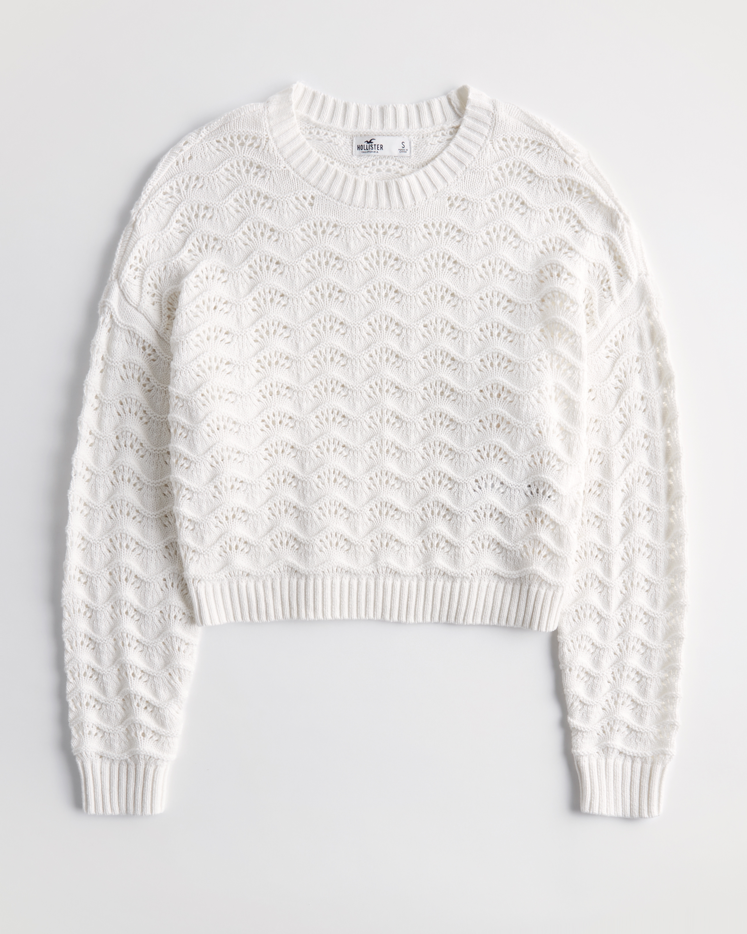 Easy Crochet Crew Sweater