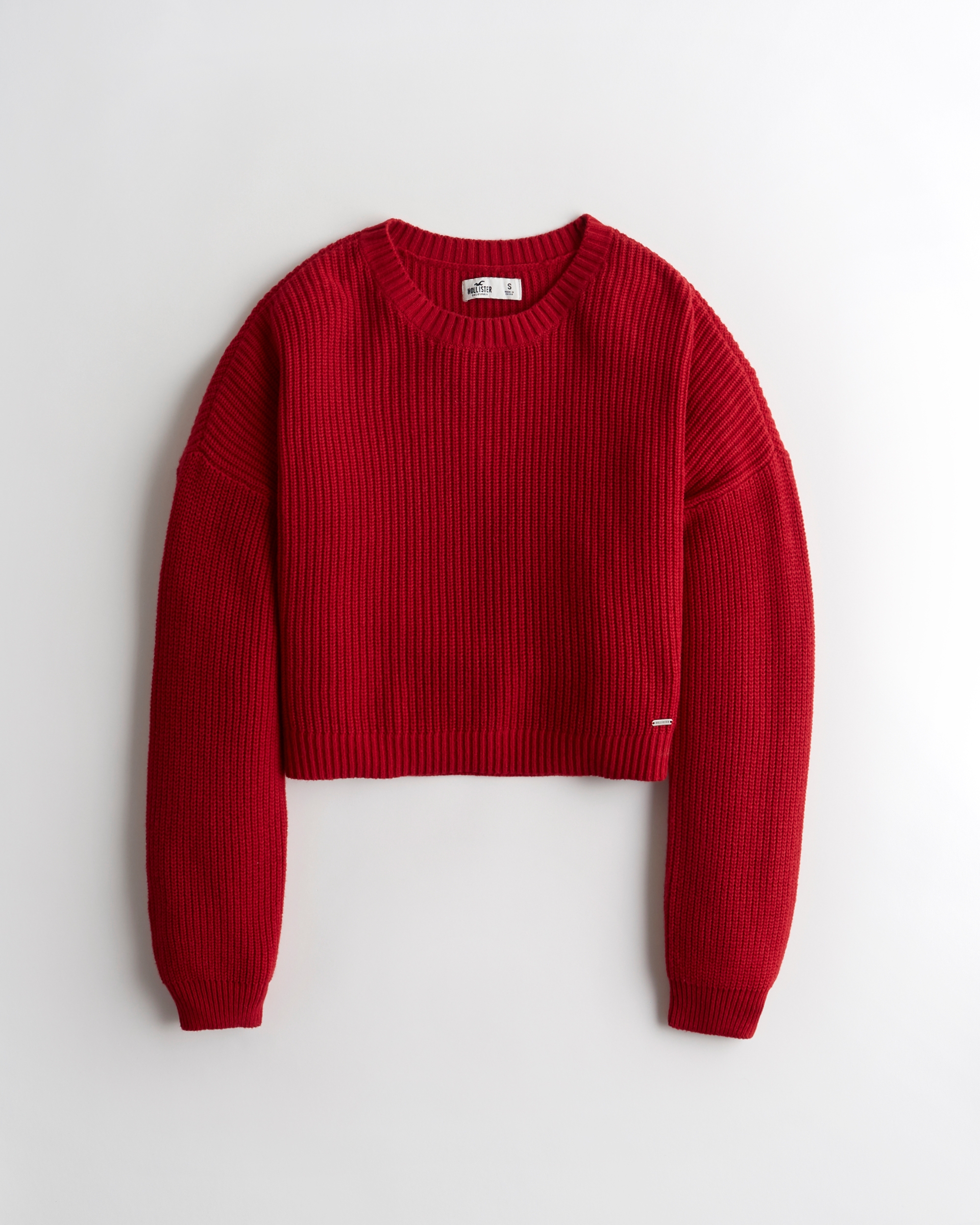 hollister crew neck sweater women's