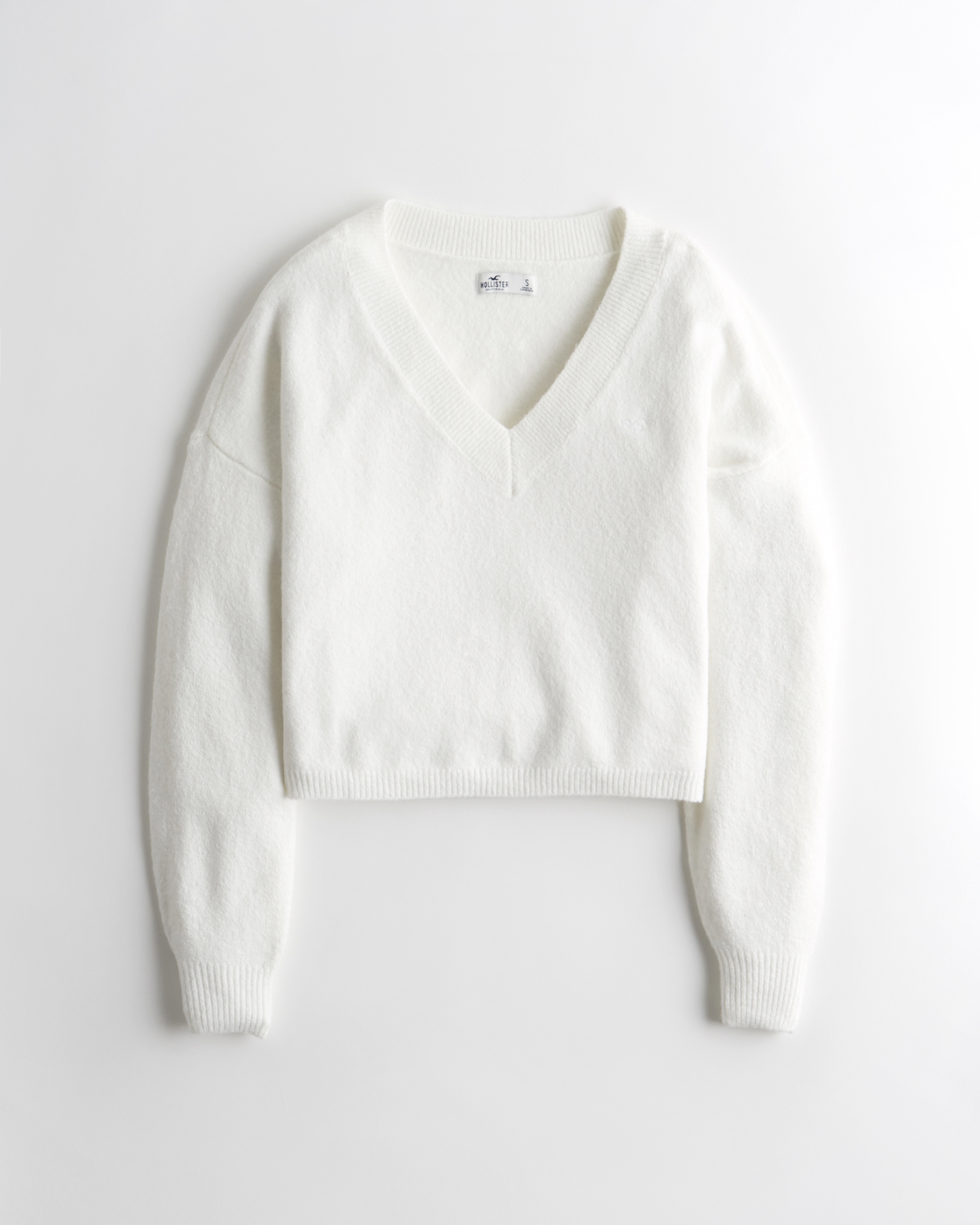 hollister crew neck sweater women's