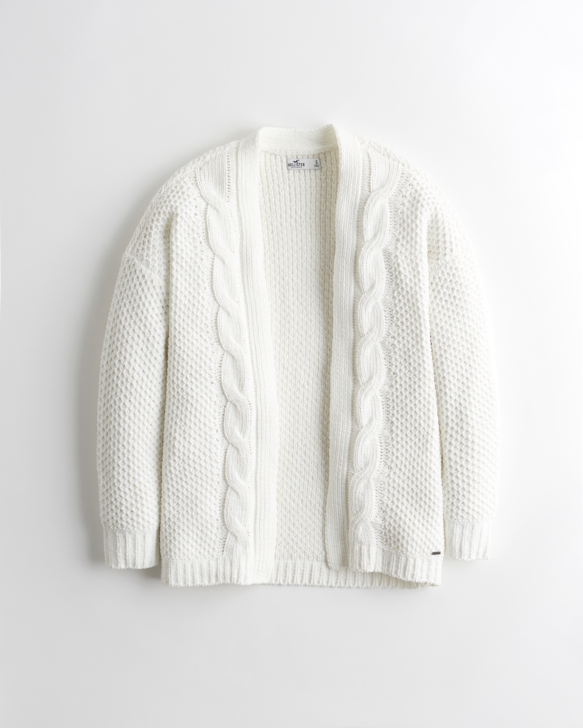 hollister chenille cardigan