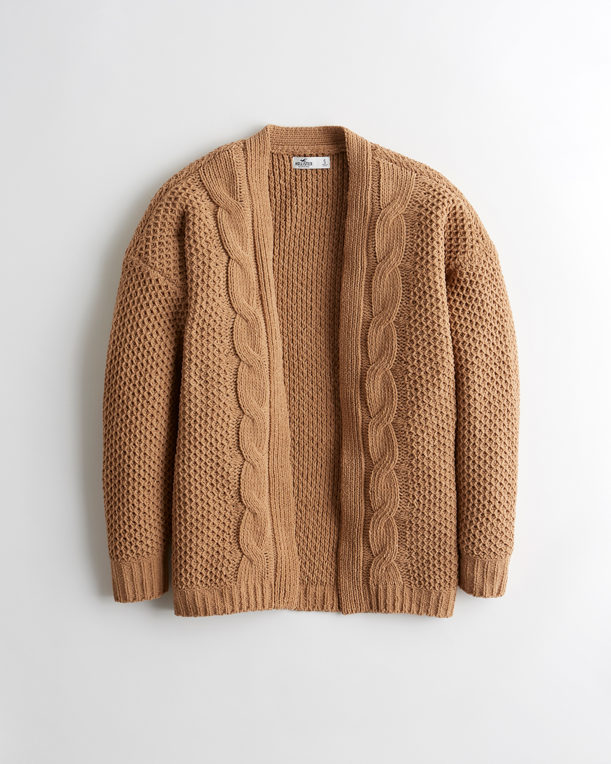 hollister chenille cardigan