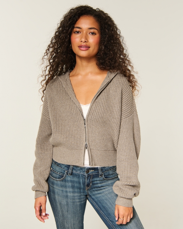 Easy Zip-Up Sweater Hoodie