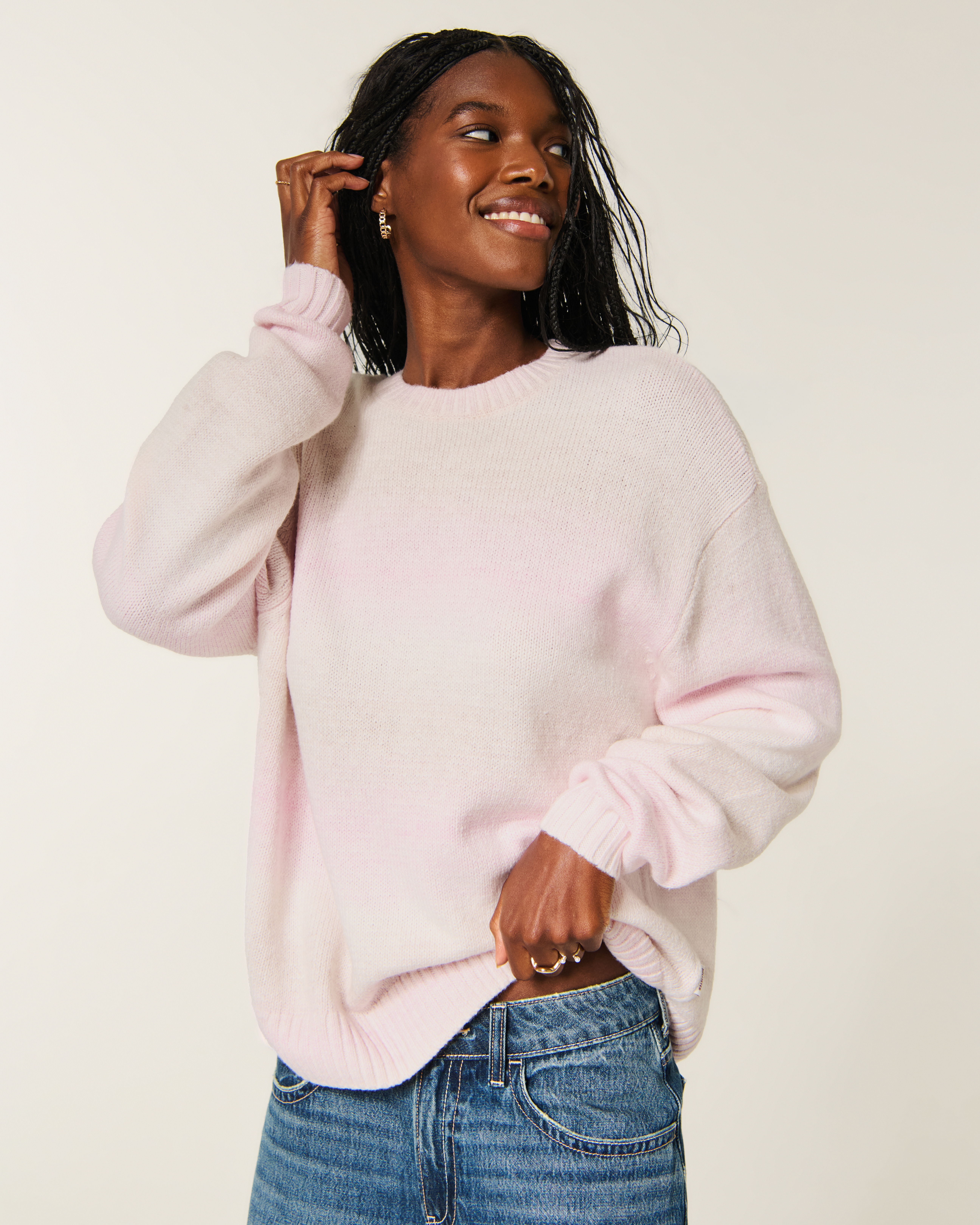 Oversized Crew Sweater