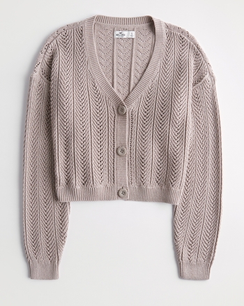 Women's Easy Crop Cardigan | Women's Tops | HollisterCo.…