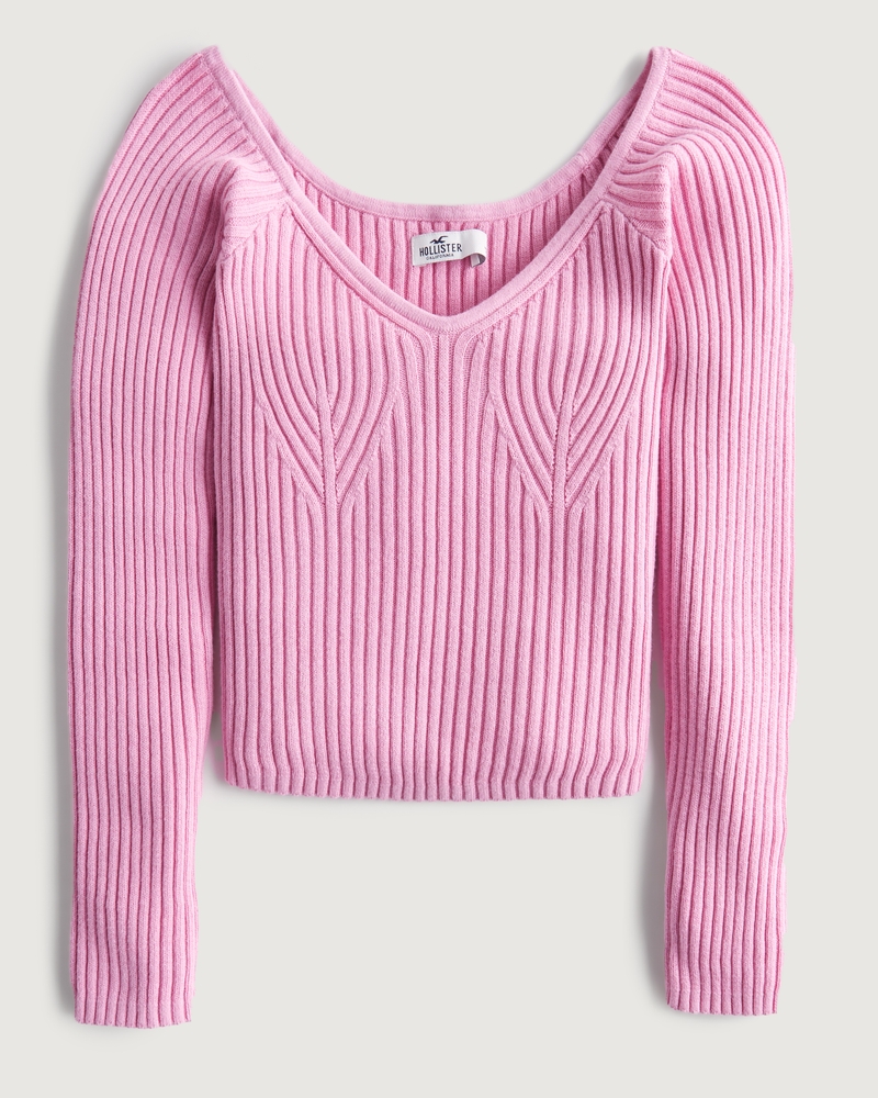 Hollister cold store shoulder sweater