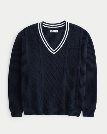 Hollister Oversized Cable Knit Sweater £35