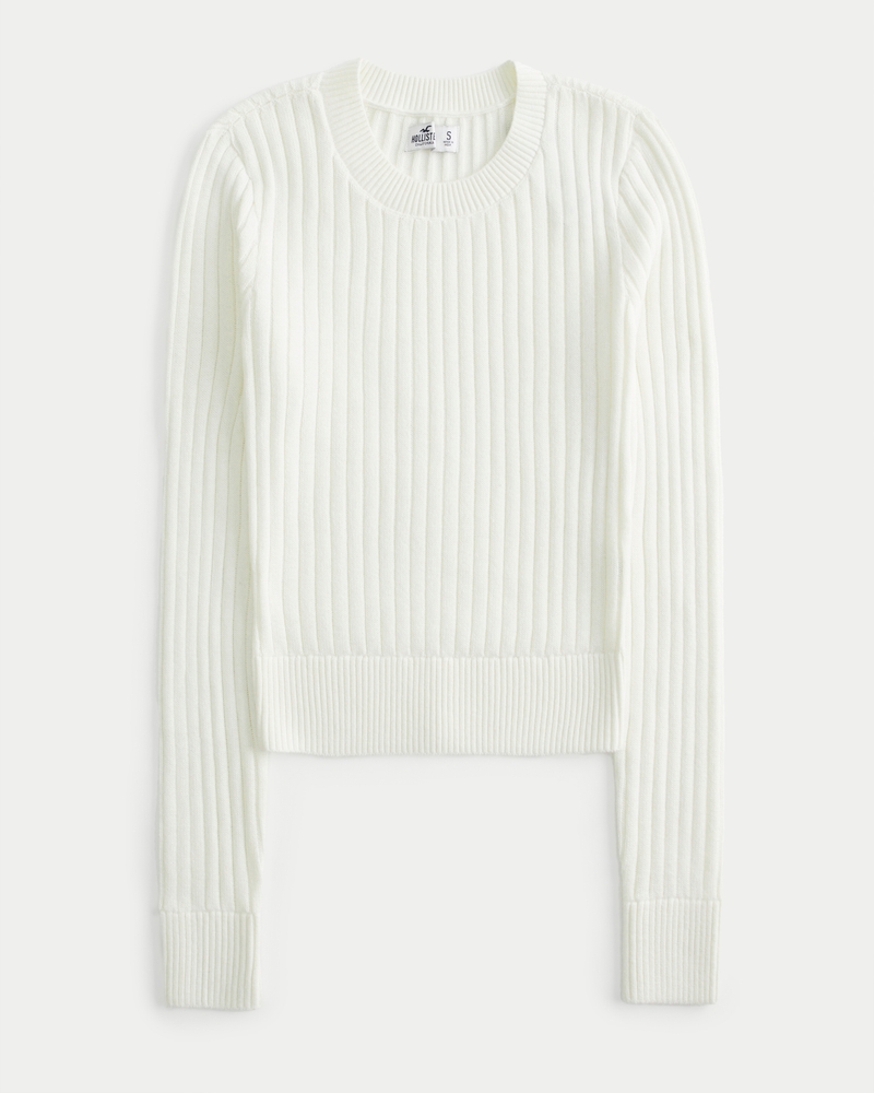 Hollister cable crewneck outlet sweater