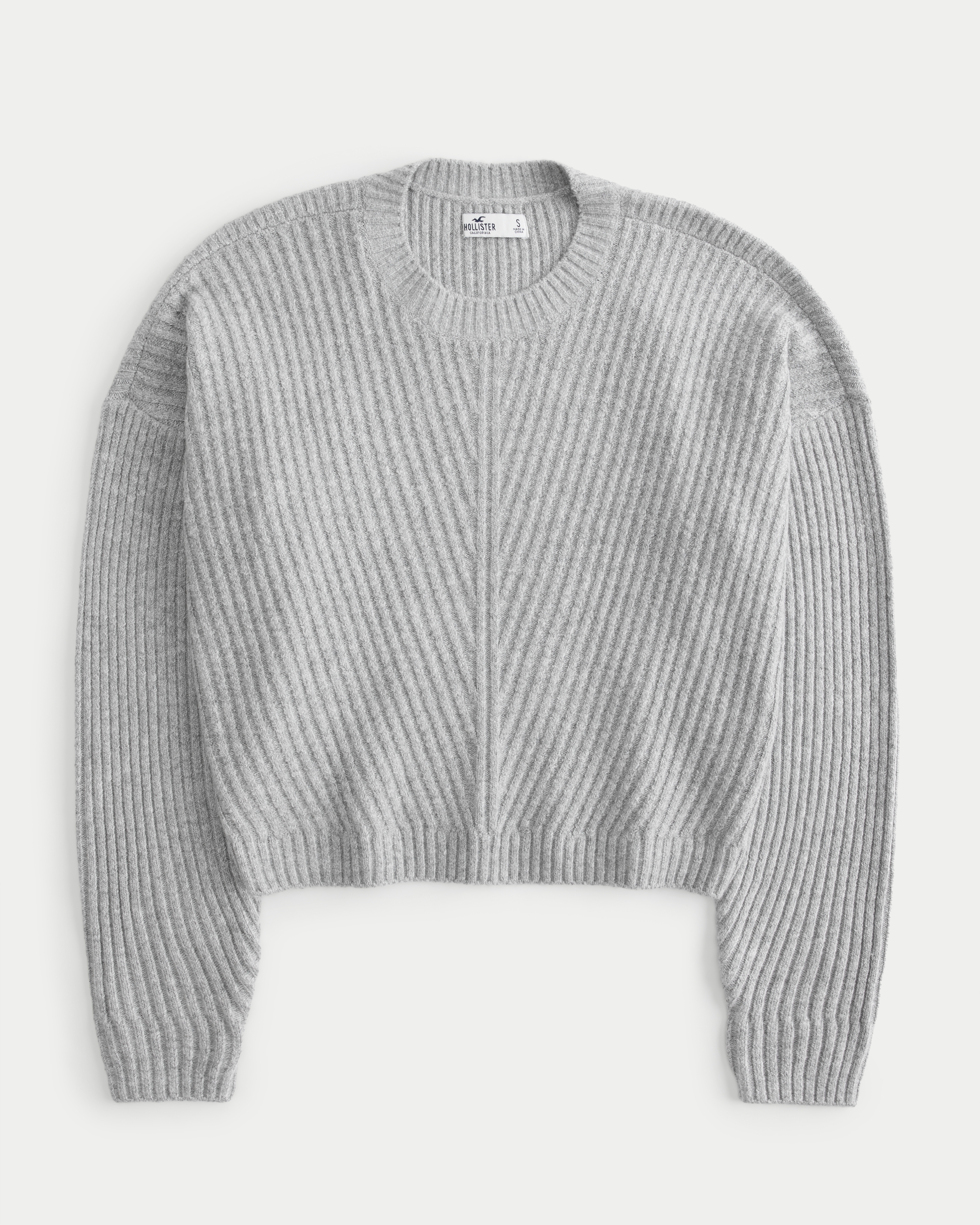 Easy Cozy Ribbed Crew Sweater