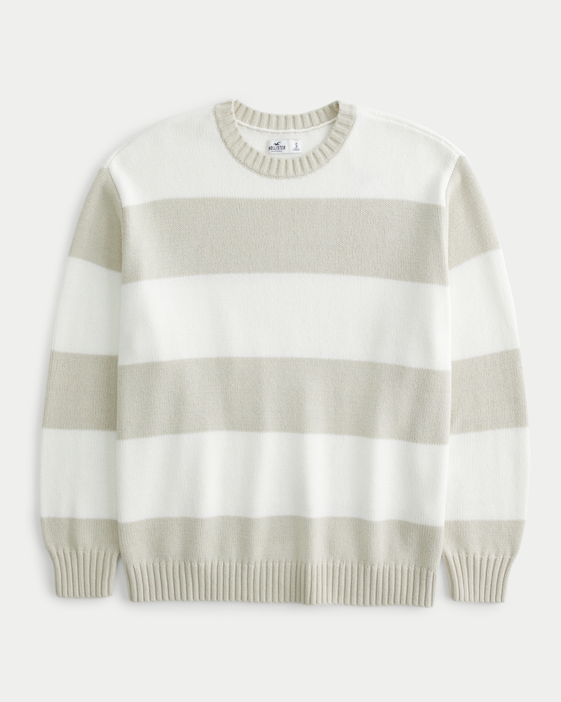 Oversized crewneck sweater discount hollister