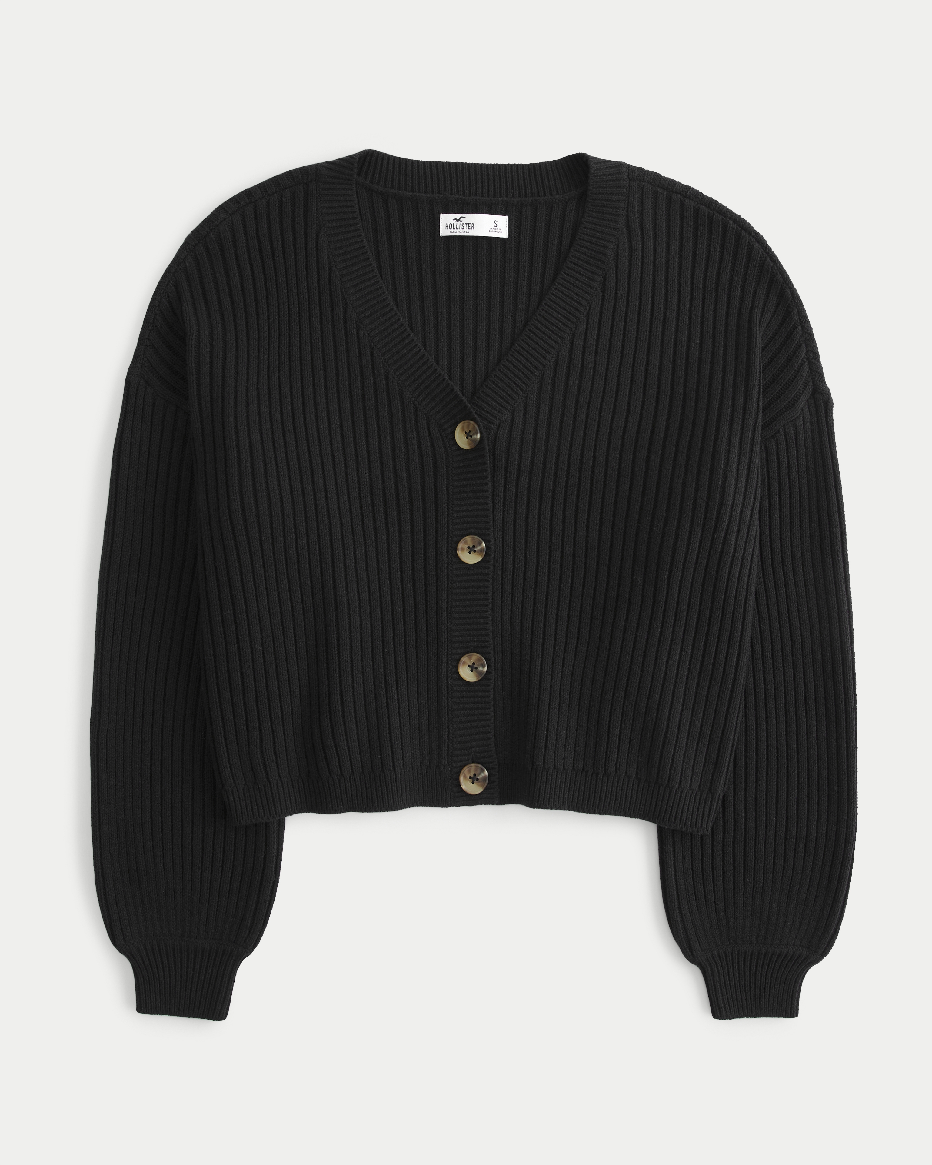 Hollister cheap black cardigan