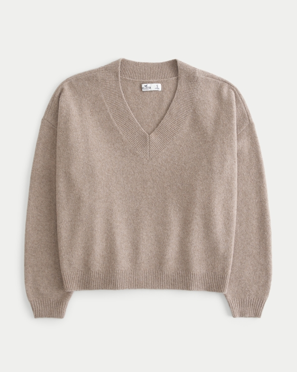 Women's Easy Cozy V-Neck Sweater | Women's Sale | HollisterCo.com