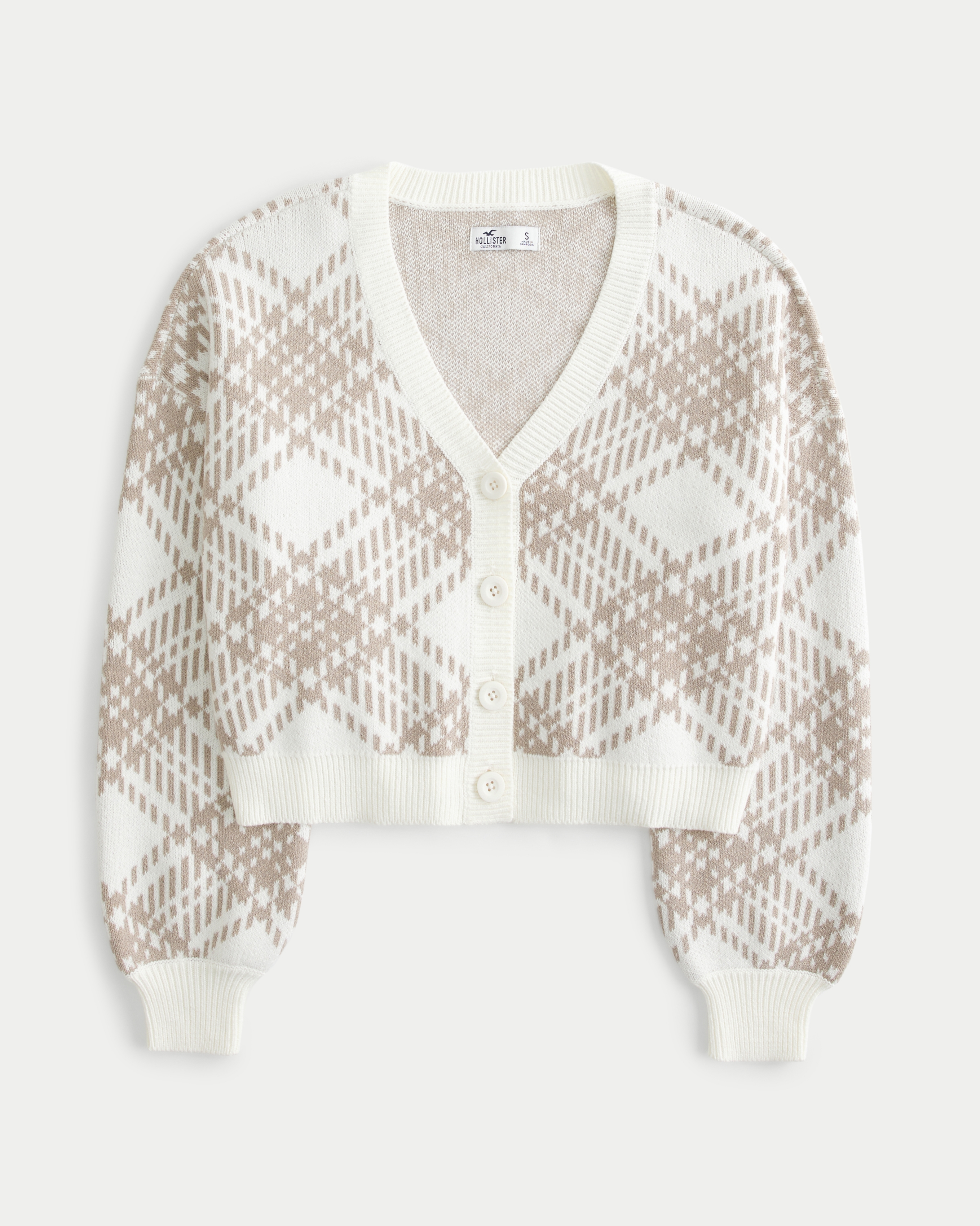 Hollister on sale ribbed cardigan