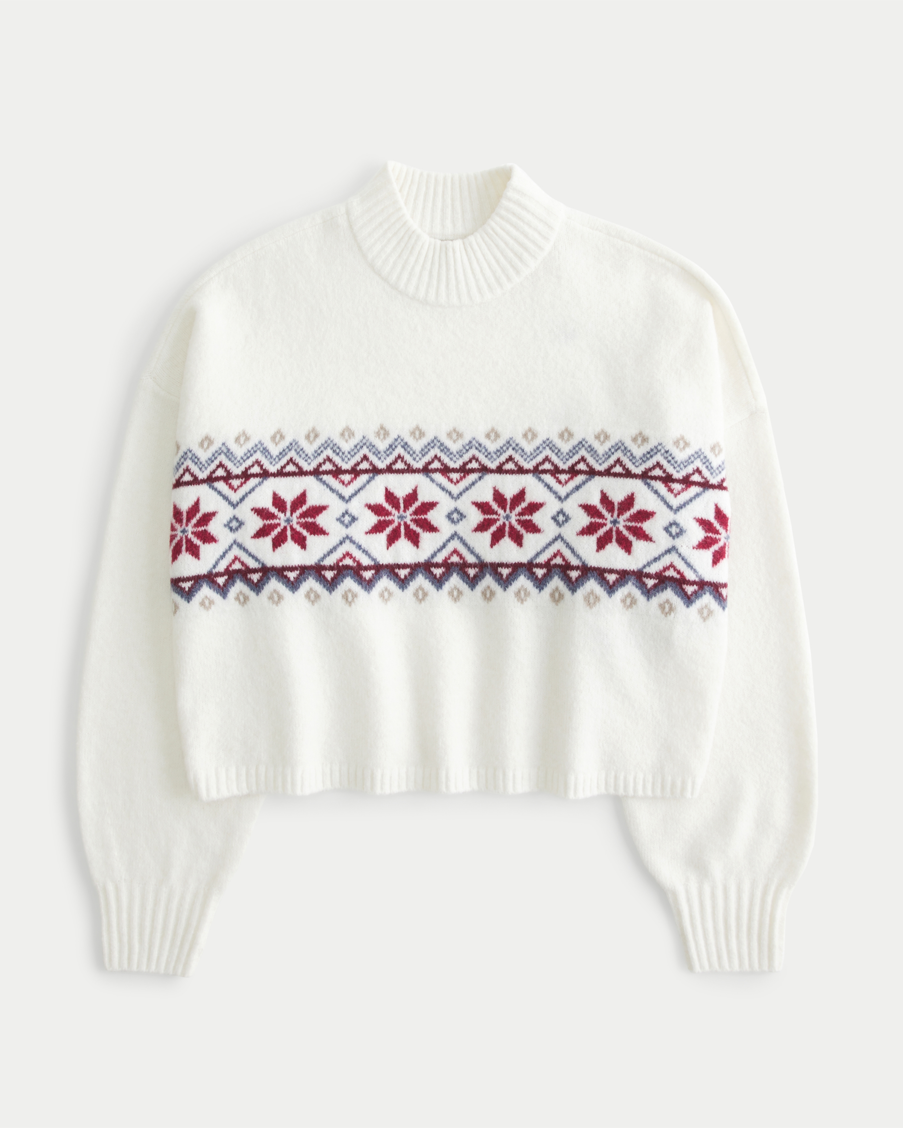 Hollister discount sweater white