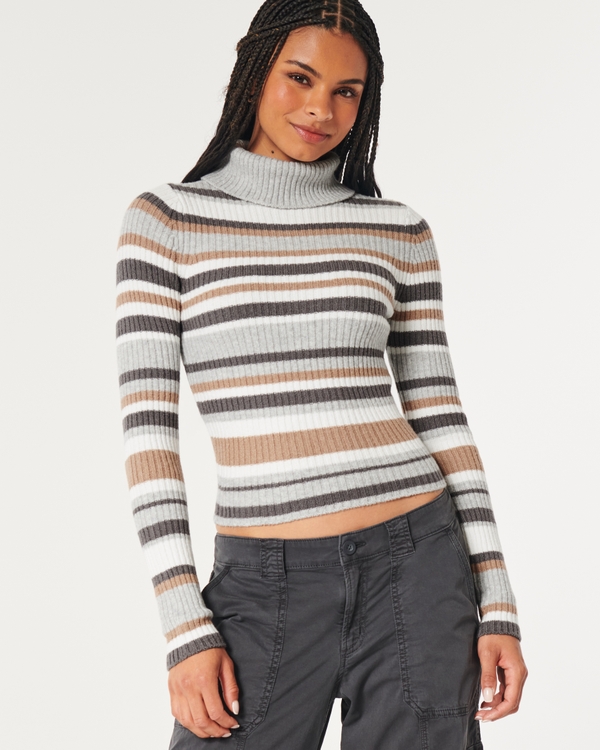 Hollister Co. Cotton Mock Sweaters for Women