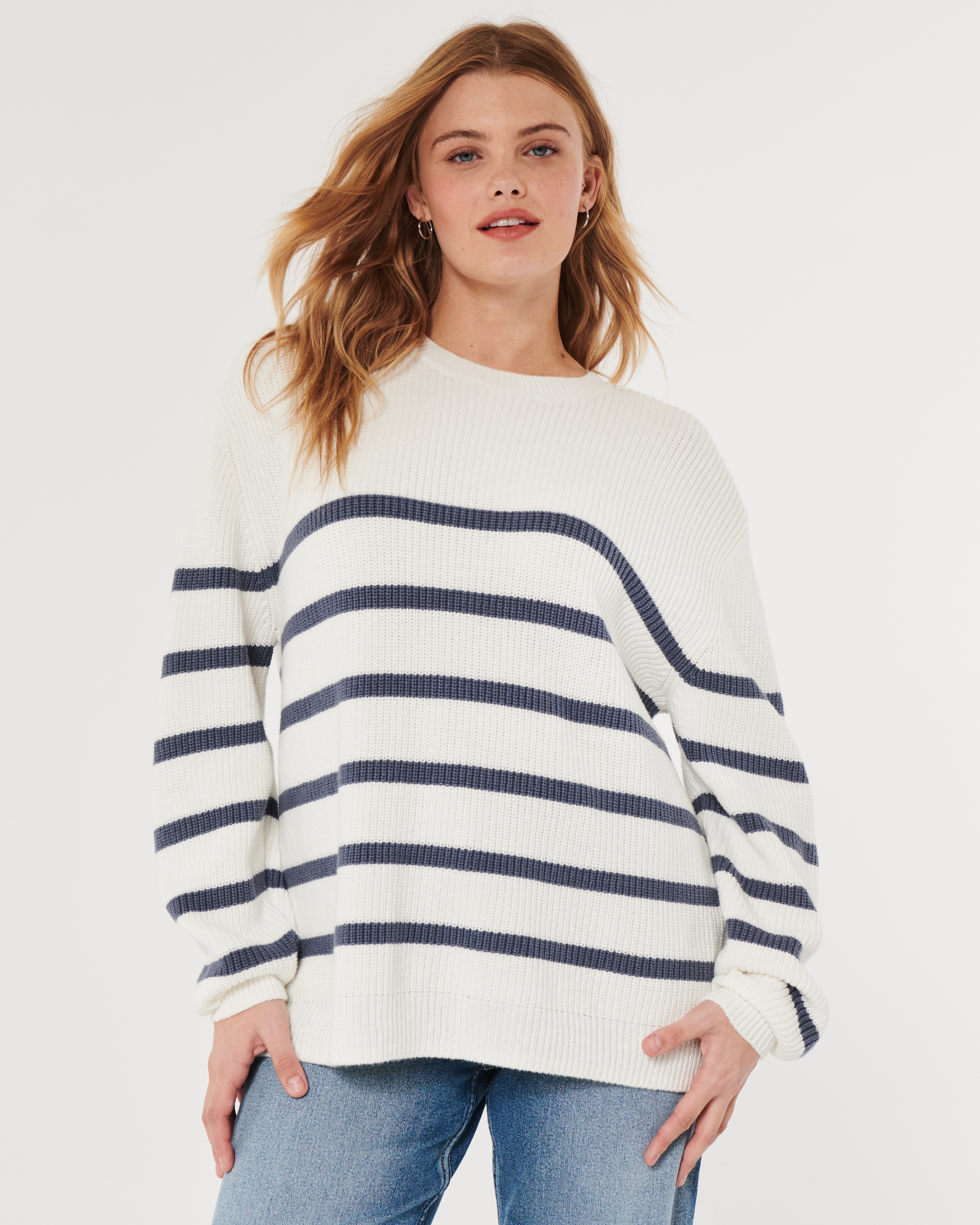 Oversized Crew Sweater