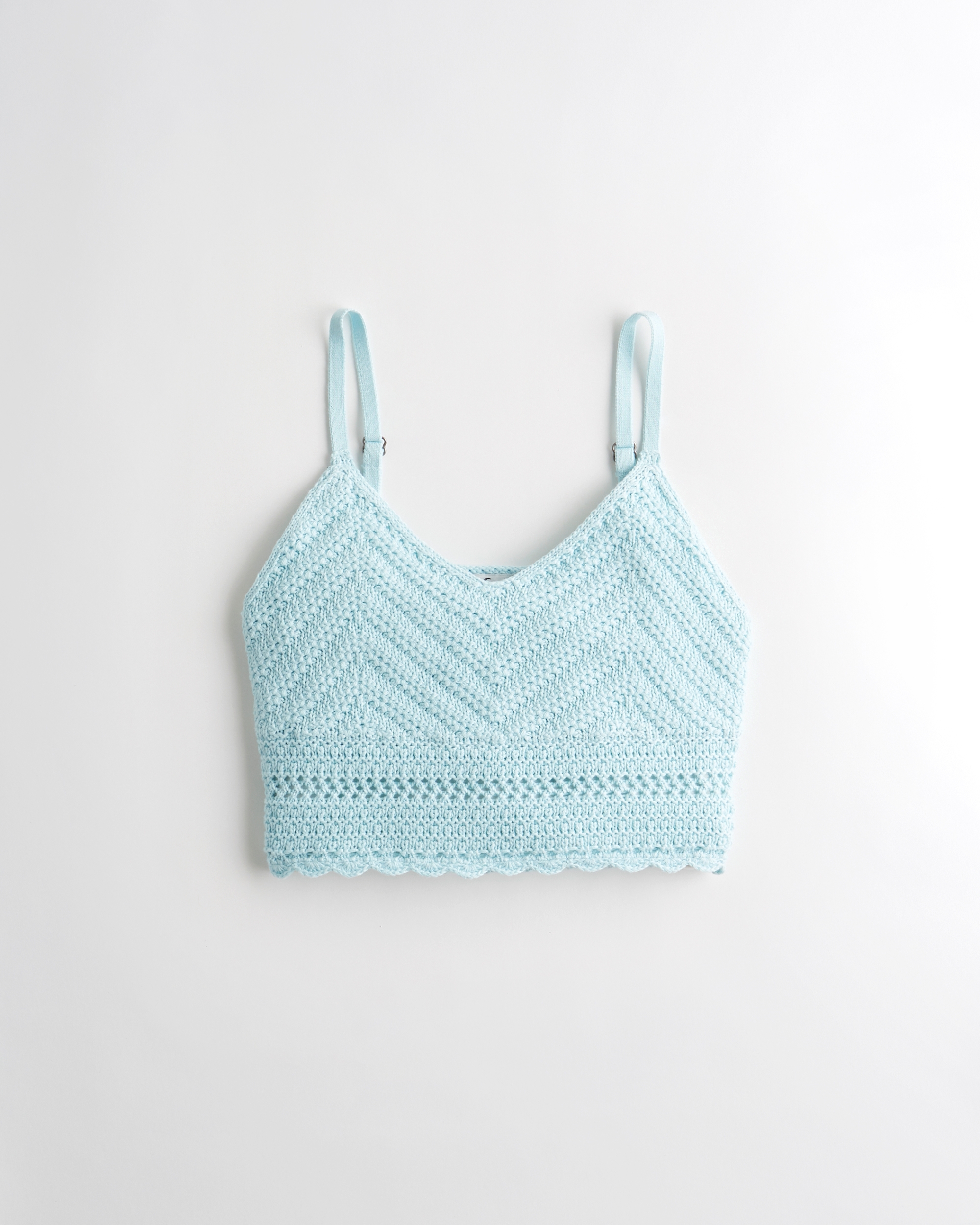 hollister crochet top