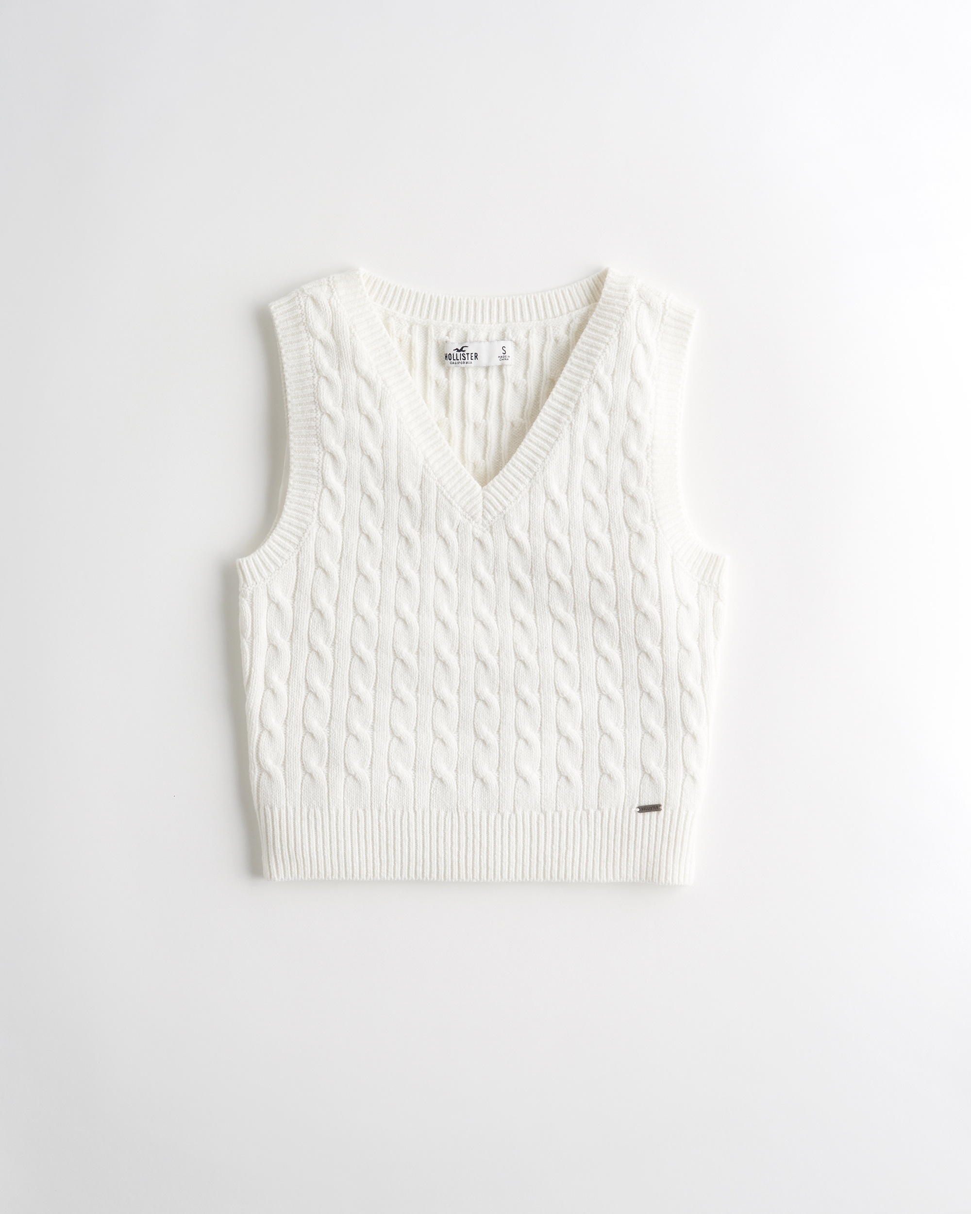 hollister ribbed cardigan