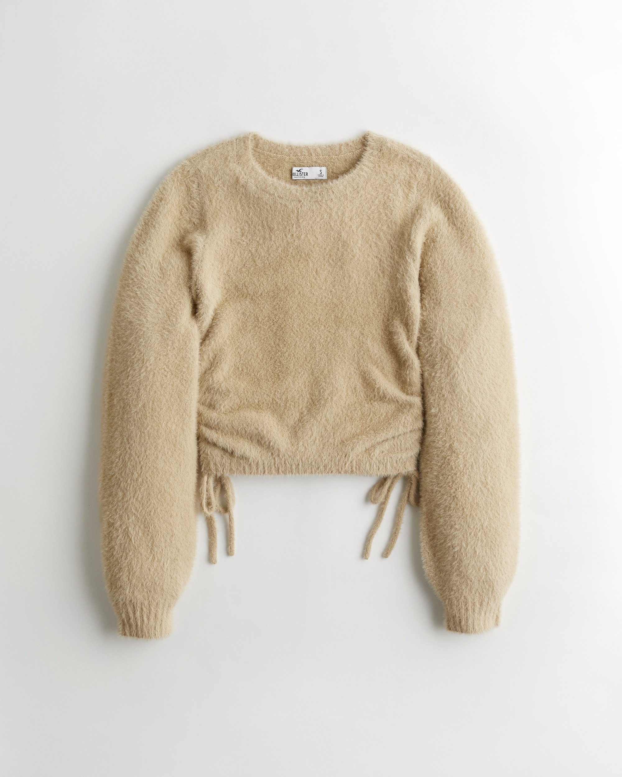 cable crewneck sweater hollister