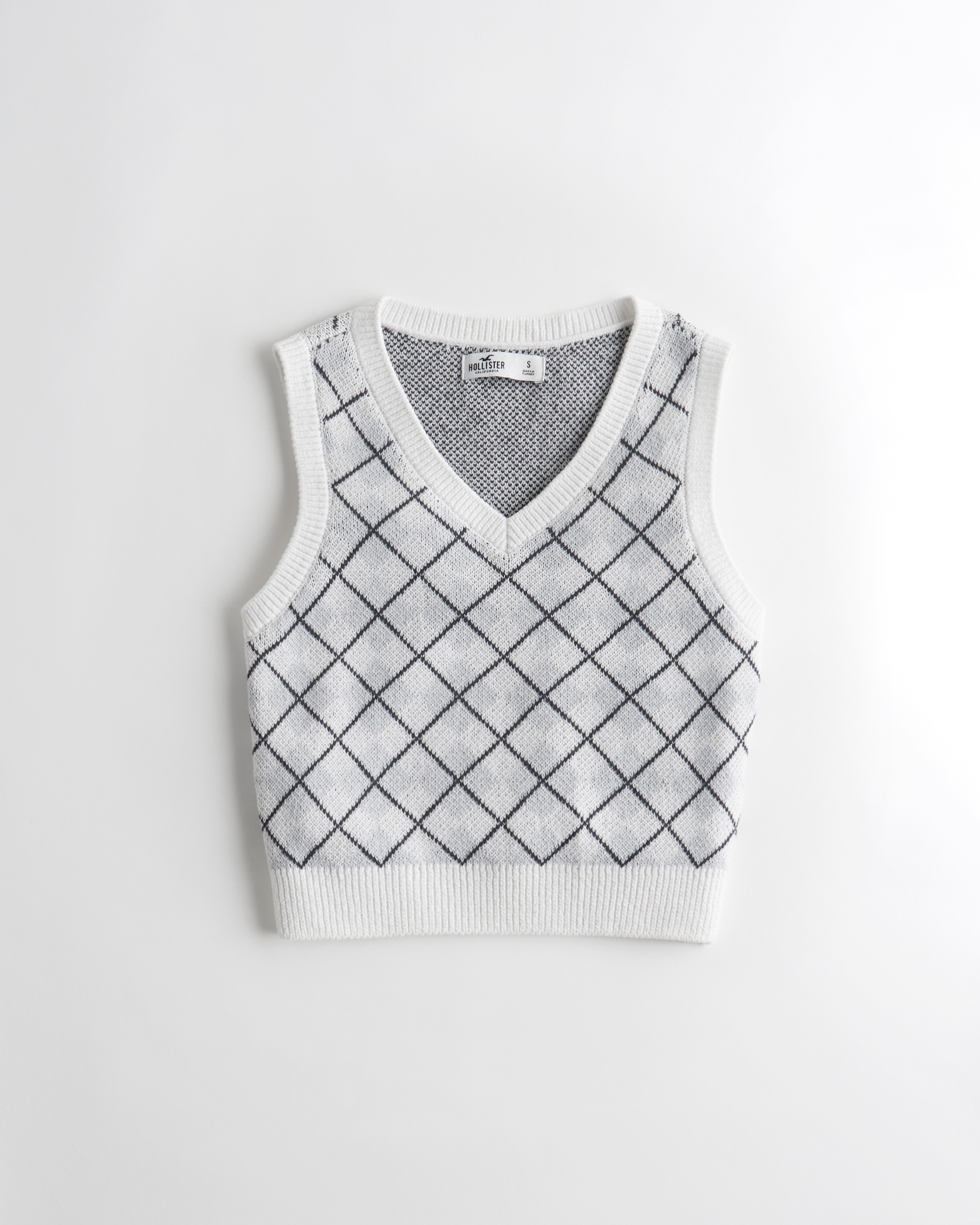 argyle sweater vest