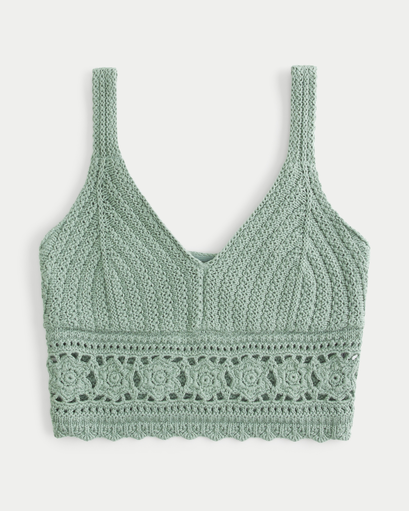 Women Cut Out Bra Bustier Crop Top Bralette Strappy Crochet