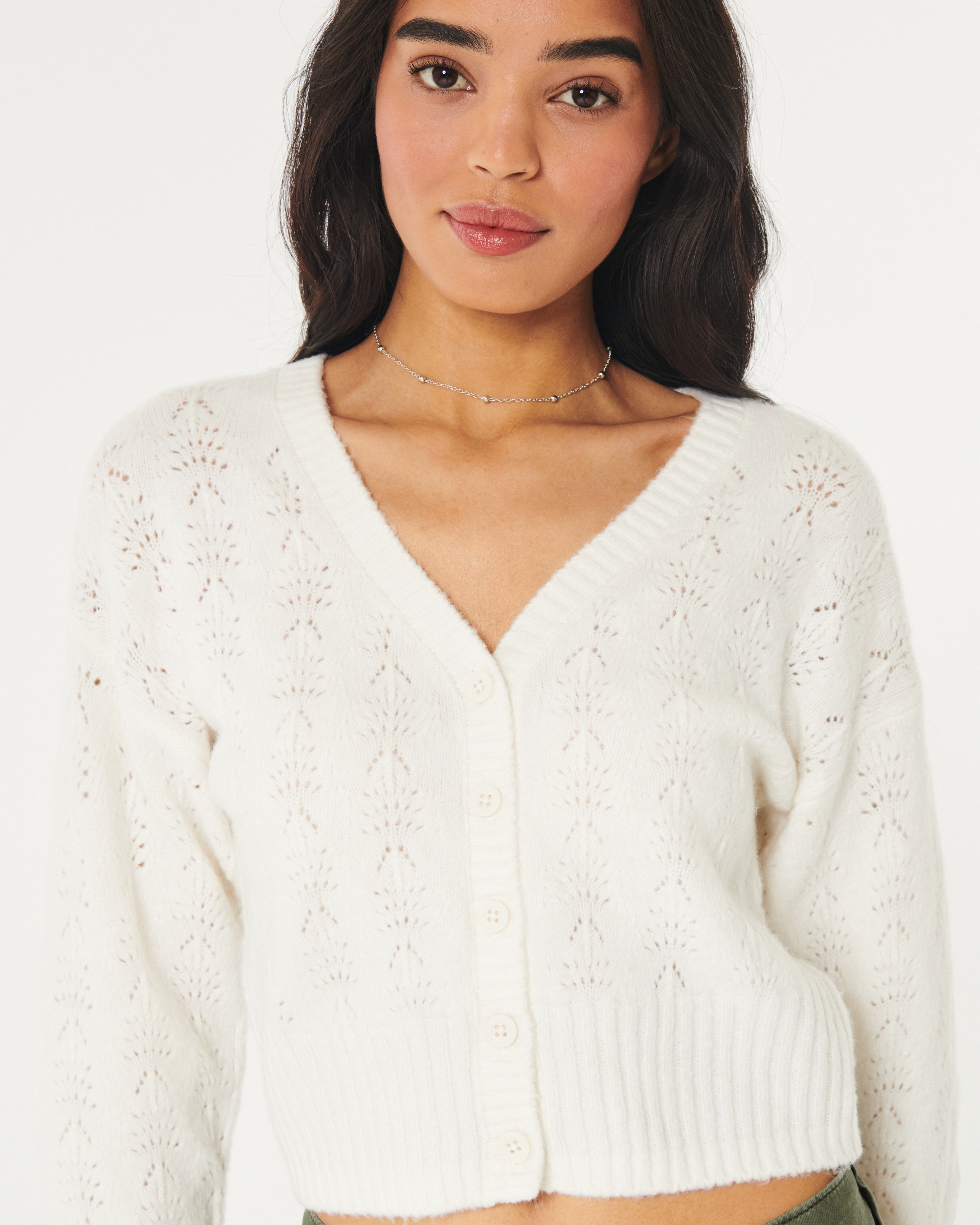 Hollister textured hot sale cardigan