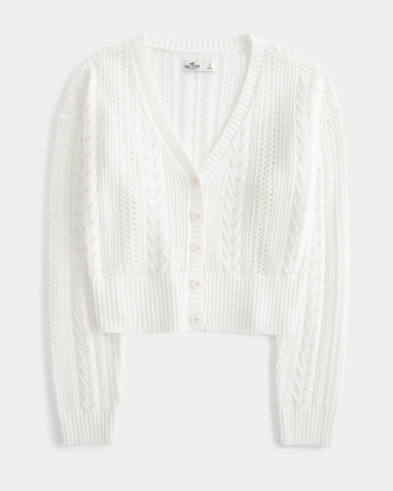 Hollister knit cardigan on sale