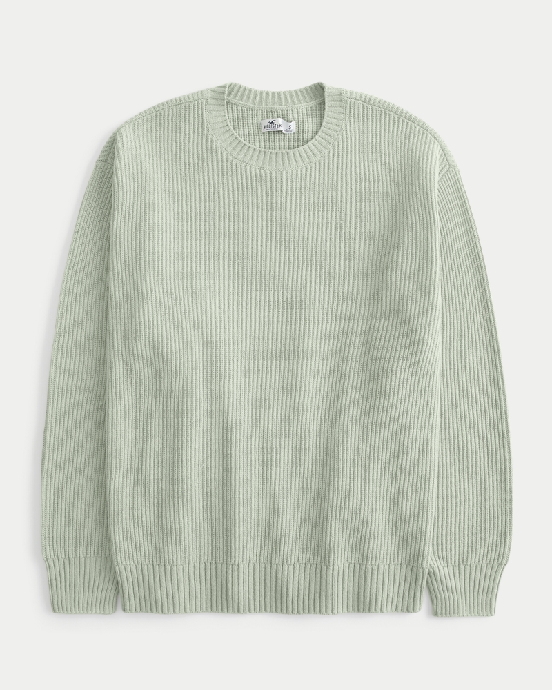 Hollister oversized crewneck sweatshirt sale