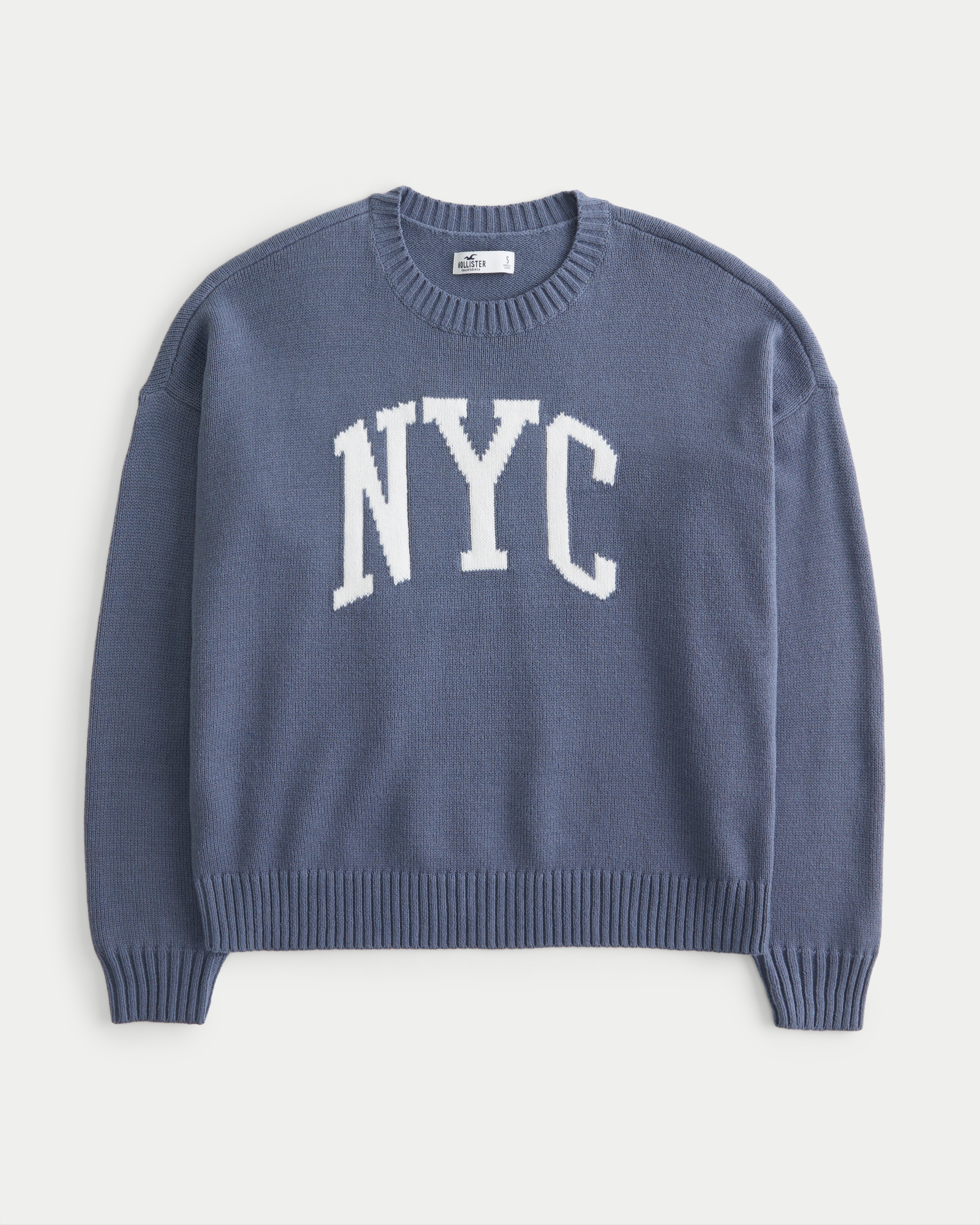 Easy NYC Graphic Crew Sweater