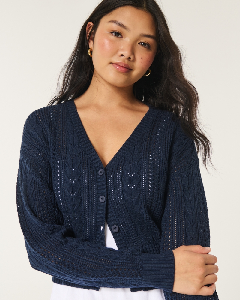 Easy Stitchy Cardigan