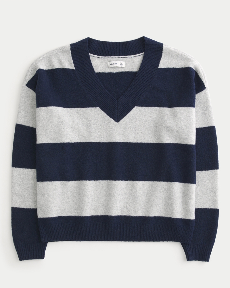 Hollister v neck sweater women's store