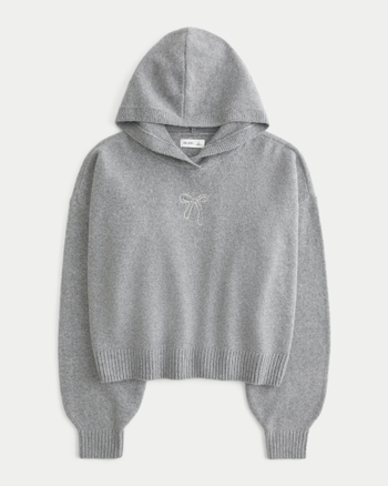 Hollister teddy hoodie top