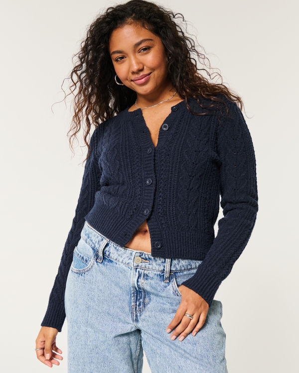 Women s Cardigan Sweaters Hollister Co