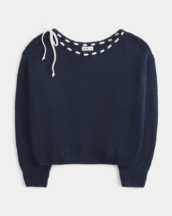 Hollister off the shoulder sweater best sale
