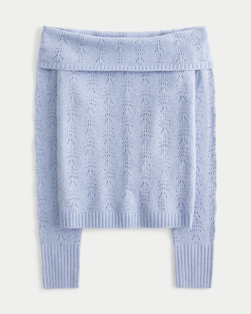 Off-the-Shoulder Sweater