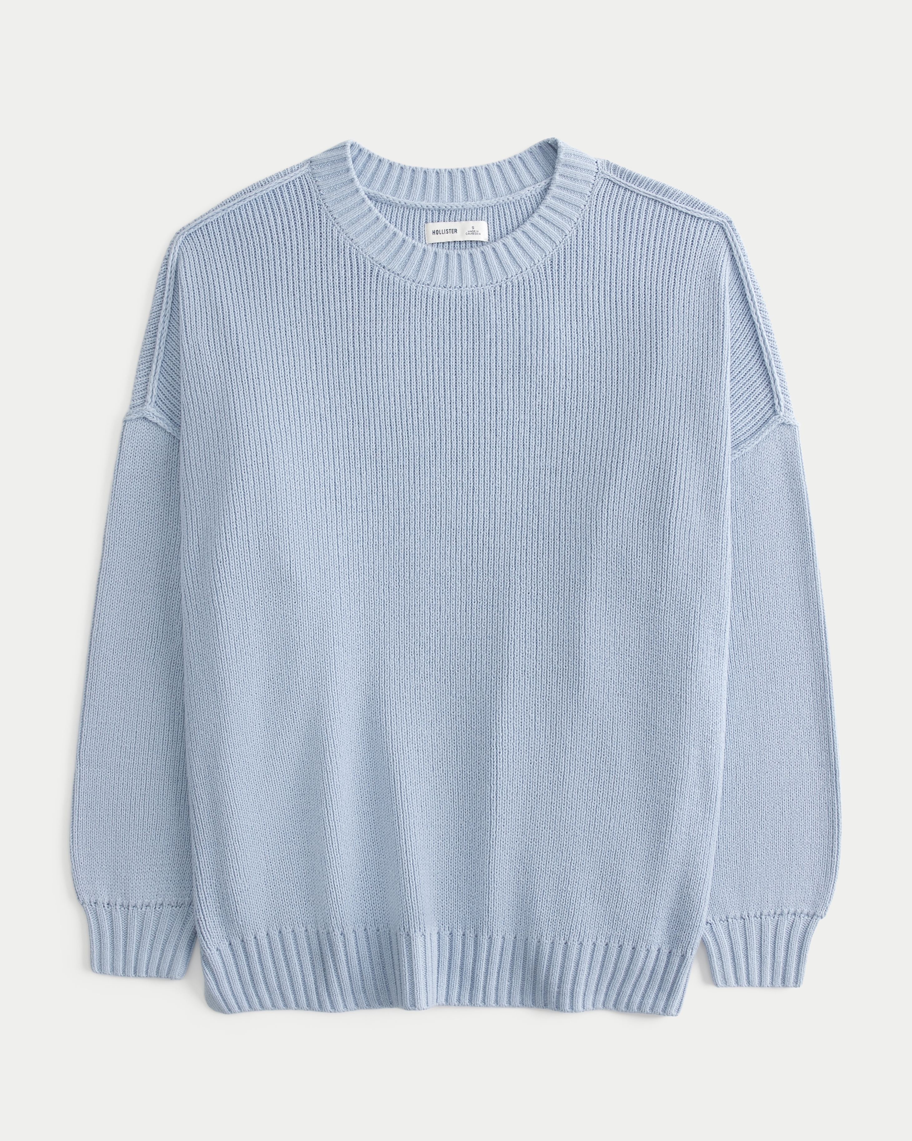 Hollister crew neck sweater hotsell