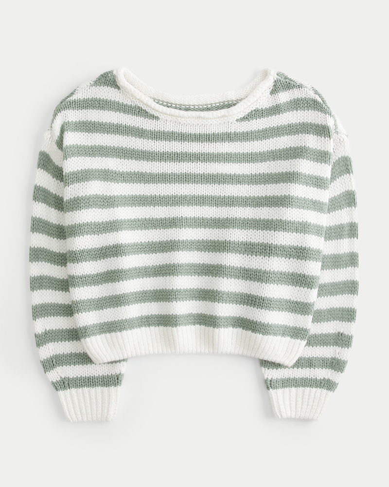 Hollister cold shoulder sweater best sale